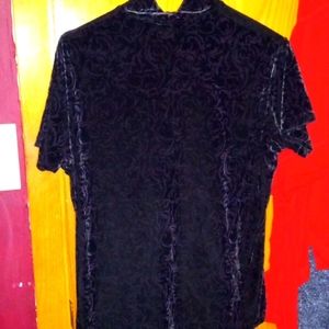 Merona velvet black dress shirt